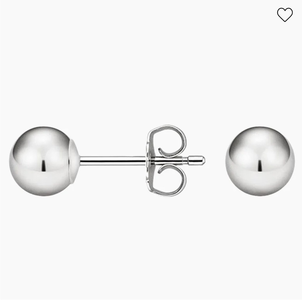 Silver Stud Earrings